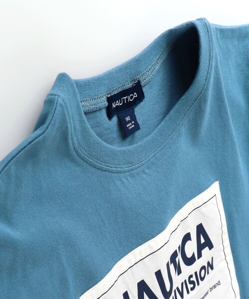 NAUTICA(ノーティカ)の「【NAUTICA/ノーティカ】ボックス貼り付け半袖Tシャツ(Tシャツ/カットソー・キッズ・ブラック/ブルーグレー・140/130/150/120)」の9枚目の写真