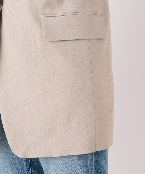 RIVE DROITE(リヴドロワ)の「リネンストレッチラペルジレ(ベスト・レディース・ベージュ・FREE)」の15枚目の写真