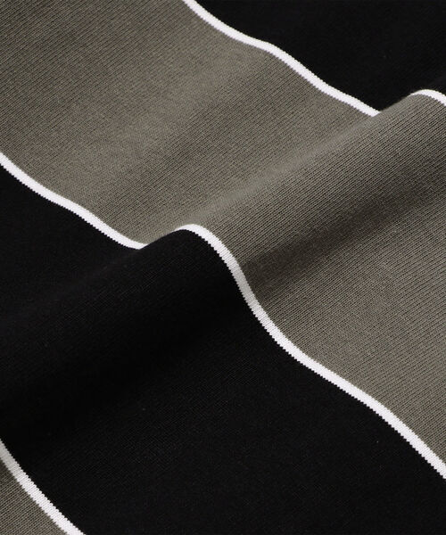 BEAMS（ビームス）の「ONEITA / 別注 Border Crew Neck Tee（Tシャツ/カットソー・メンズ・ブラック/レッド系その他7・SMALL/MEDIUM/LARGE/X-LARGE）」の6枚目の写真