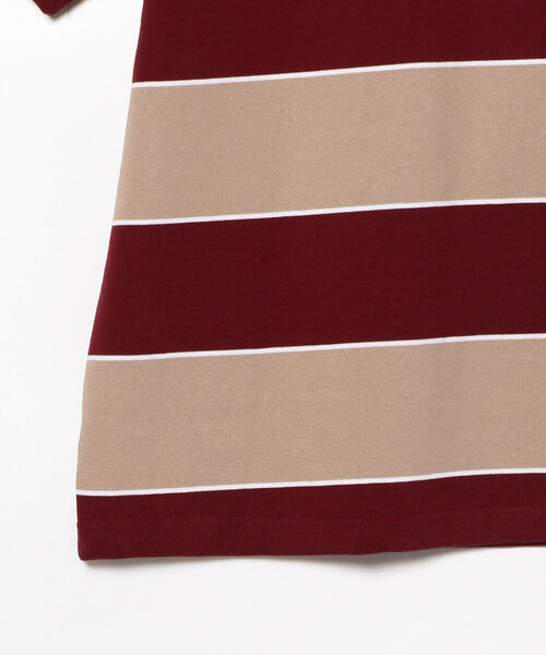 BEAMS（ビームス）の「ONEITA / 別注 Border Crew Neck Tee（Tシャツ/カットソー・メンズ・ブラック/レッド系その他7・SMALL/MEDIUM/LARGE/X-LARGE）」の15枚目の写真