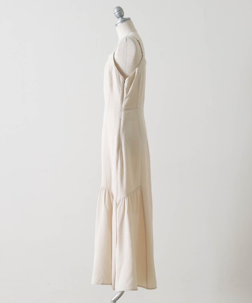 Cheek（チーク）の「プルオーバーレイヤードキャミワンピース（ワンピース・レディース・オレンジ/アイボリー/ミント・MEDIUM）」の6枚目の写真