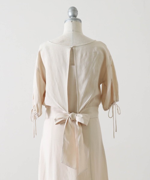 Cheek（チーク）の「プルオーバーレイヤードキャミワンピース（ワンピース・レディース・オレンジ/アイボリー/ミント・MEDIUM）」の10枚目の写真