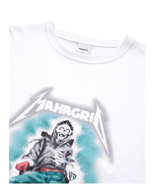 【mahagrid】22SS★ THRILLER MAN TEE MUSINSA | MAHAGRID THRILLER MAN TEE WHITE(MG2CMMT511A)