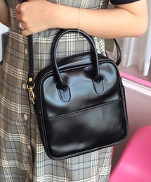 DAY CLOSET | レディース 2WAYスクエアミニバッグ+ショルダーベルト 2点セット(ショルダーバッグ)