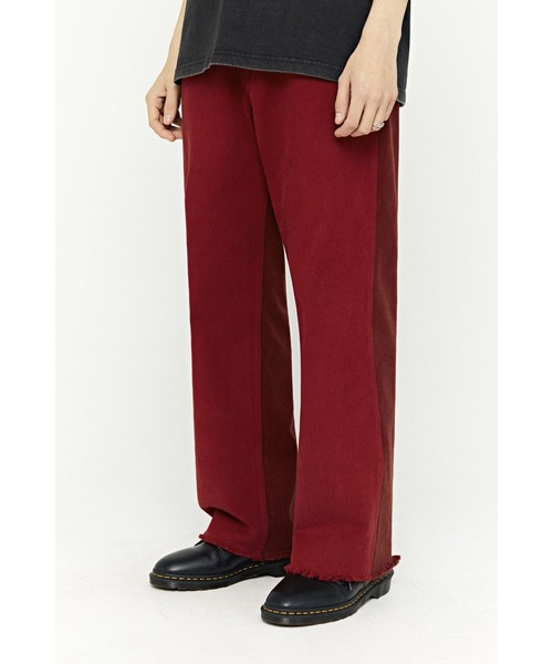 VIVASTUDIO（ビバスタジオ）の「TWO TONE DENIM（デニムパンツ・メンズ・レッド/グレー・MEDIUM/LARGE）」の12枚目の写真