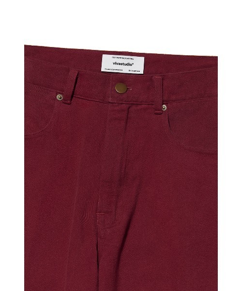 VIVASTUDIO（ビバスタジオ）の「TWO TONE DENIM（デニムパンツ・メンズ・レッド/グレー・MEDIUM/LARGE）」の11枚目の写真