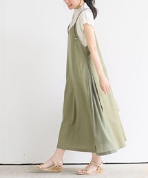BACKクロスフレアーキャミワンピース