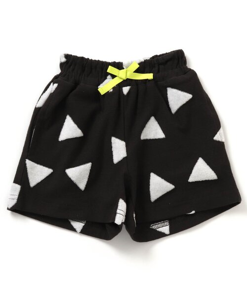 BREEZE(ブリーズ)の「WEB限定 ジャガードハーフパンツ(その他パンツ・キッズ・ブラック/ラベンダー/キナリ・90/100/110/120/80/130/140)」の3枚目の写真