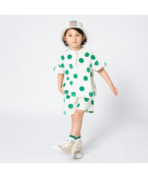 BREEZE(ブリーズ)の「WEB限定 ジャガードハーフパンツ(その他パンツ・キッズ・ブラック/ラベンダー/キナリ・90/100/110/120/80/130/140)」の9枚目の写真