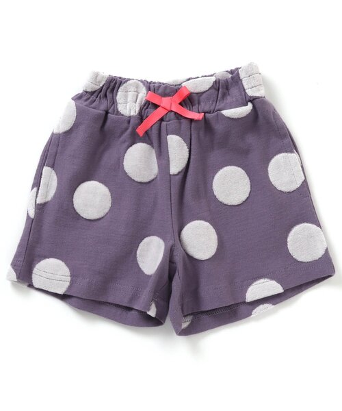 BREEZE(ブリーズ)の「WEB限定 ジャガードハーフパンツ(その他パンツ・キッズ・ブラック/ラベンダー/キナリ・90/100/110/120/80/130/140)」の5枚目の写真