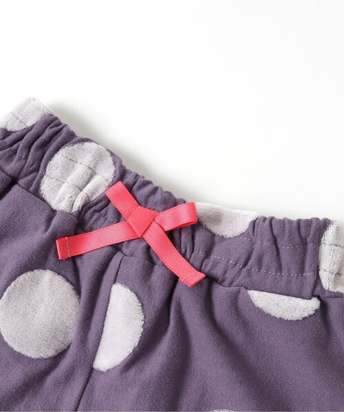 BREEZE(ブリーズ)の「WEB限定 ジャガードハーフパンツ(その他パンツ・キッズ・ブラック/ラベンダー/キナリ・90/100/110/120/80/130/140)」の6枚目の写真