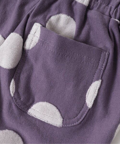 BREEZE(ブリーズ)の「WEB限定 ジャガードハーフパンツ(その他パンツ・キッズ・ブラック/ラベンダー/キナリ・90/100/110/120/80/130/140)」の14枚目の写真