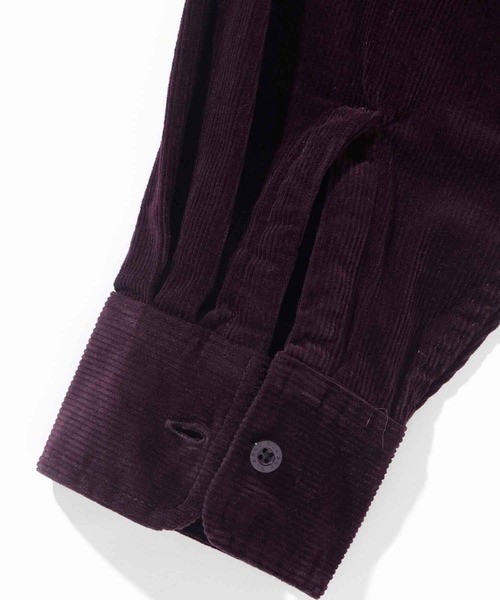 XLARGE（エクストララージ）の「PANELED CORDUROY L/S SHIRT（シャツ/ブラウス・メンズ・チャコール/オリーブ・L/XL/S/M）」の7枚目の写真