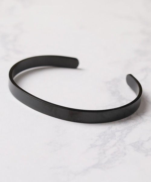 ARCHIVER（アーカイバ）の「【BK】【keep making going】メタルブレス（バングル/リストバンド・レディース・ブロンズ/マルチ/ゴールド/シルバー/ブラック・FREE）」の12枚目の写真