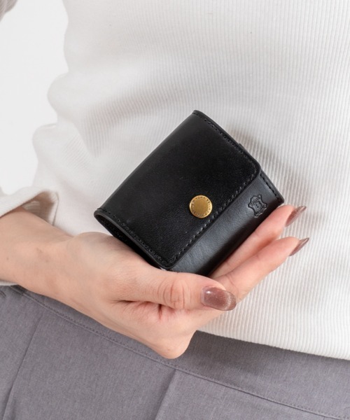 BELLIES YORK(ベリーズヨーク)の「【BELLIES YORK/ベリーズヨーク】コインケース 小銭入れ イタリア牛革(コインケース・レディース・ブラウン/ブラック・FREE)」の1枚目の写真