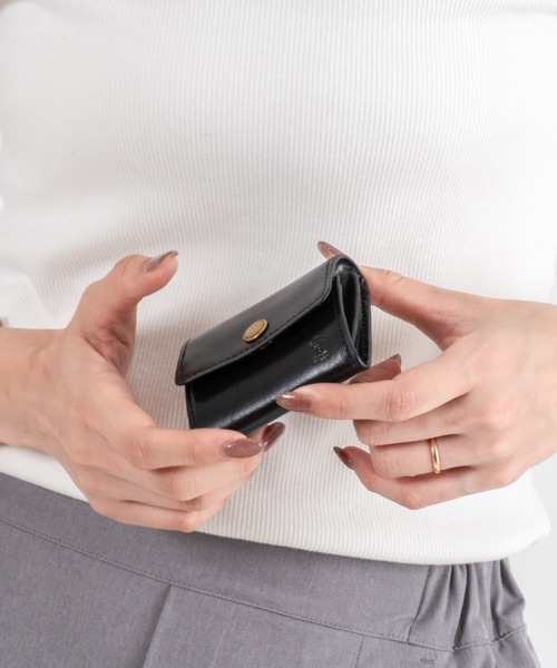 BELLIES YORK(ベリーズヨーク)の「【BELLIES YORK/ベリーズヨーク】コインケース 小銭入れ イタリア牛革(コインケース・レディース・ブラウン/ブラック・FREE)」の10枚目の写真