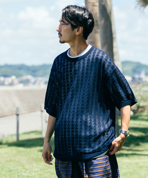 by Journal standard ジャーナルスタンダード　ニット　リネン混 JOURNAL STANDARD（ジャーナルスタンダード）の「リネンミックス