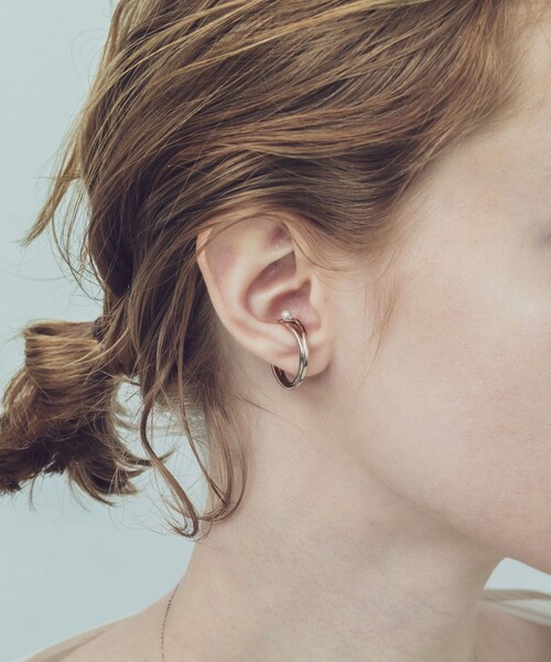 ete デイアップ パール&ビジュー リング/リングカフ セット デイアップ パール＆ビジュー リング／リングカフ セット | ete bijoux