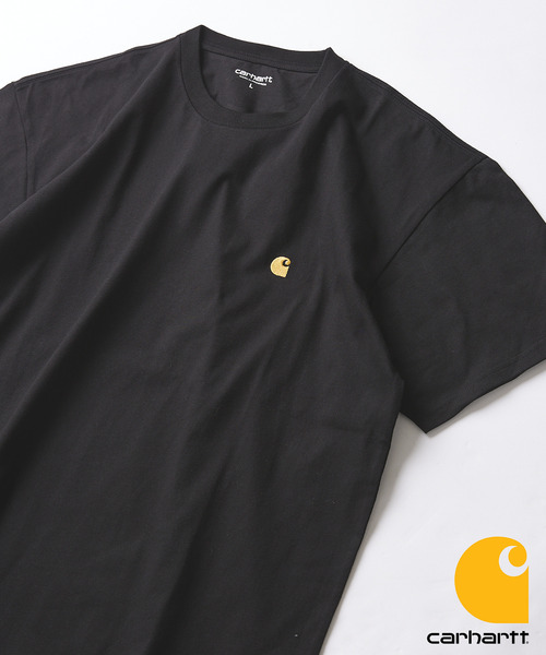 Carhartt WIP（カーハートダブリューアイピー）の「【CARHARTT WIP / カーハート ダブリューアイピー】CHASE Tシャツ（Tシャツ/カットソー・メンズ・ホワイト/ブラック/グレー/ライトグリーン・LARGE/XX-LARGE/X-LARGE）」の3枚目の写真