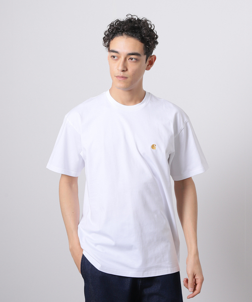 Carhartt WIP（カーハートダブリューアイピー）の「【CARHARTT WIP / カーハート ダブリューアイピー】CHASE Tシャツ（Tシャツ/カットソー・メンズ・ホワイト/ブラック/グレー/ライトグリーン・LARGE/XX-LARGE/X-LARGE）」の22枚目の写真