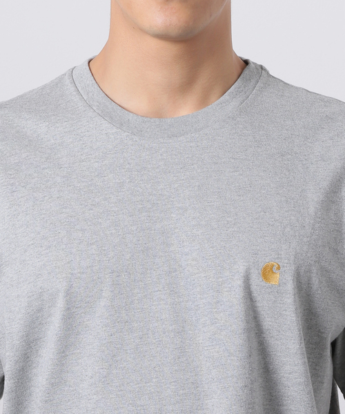 Carhartt WIP（カーハートダブリューアイピー）の「【CARHARTT WIP / カーハート ダブリューアイピー】CHASE Tシャツ（Tシャツ/カットソー・メンズ・ホワイト/ブラック/グレー/ライトグリーン・LARGE/XX-LARGE/X-LARGE）」の18枚目の写真