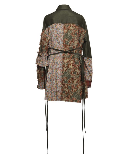rurumu:（ルルムウ）の「rurumu:/ルルムウ/patchwork oversized shirts