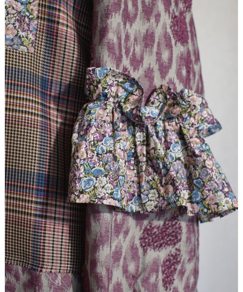 rurumu:（ルルムウ）の「rurumu:/ルルムウ/patchwork oversized shirts