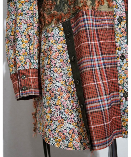 rurumu:（ルルムウ）の「rurumu:/ルルムウ/patchwork oversized shirts
