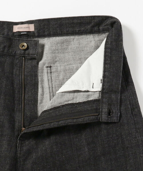 BEAMS LIGHTS(ビームスライツ)の「BEAMS LIGHTS / ハイウエスト デニム(デニムパンツ・メンズ・インディゴブルー/ブラック・3/1/4/2)」の6枚目の写真