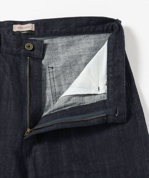 BEAMS LIGHTS(ビームスライツ)の「BEAMS LIGHTS / ハイウエスト デニム(デニムパンツ・メンズ・インディゴブルー/ブラック・3/1/4/2)」の20枚目の写真