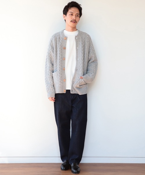 BEAMS LIGHTS(ビームスライツ)の「BEAMS LIGHTS / ハイウエスト デニム(デニムパンツ・メンズ・インディゴブルー/ブラック・3/1/4/2)」の15枚目の写真