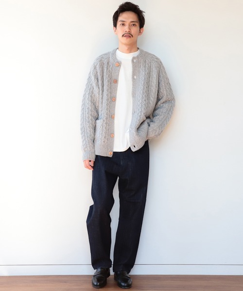 BEAMS LIGHTS(ビームスライツ)の「BEAMS LIGHTS / ハイウエスト デニム(デニムパンツ・メンズ・インディゴブルー/ブラック・3/1/4/2)」の17枚目の写真