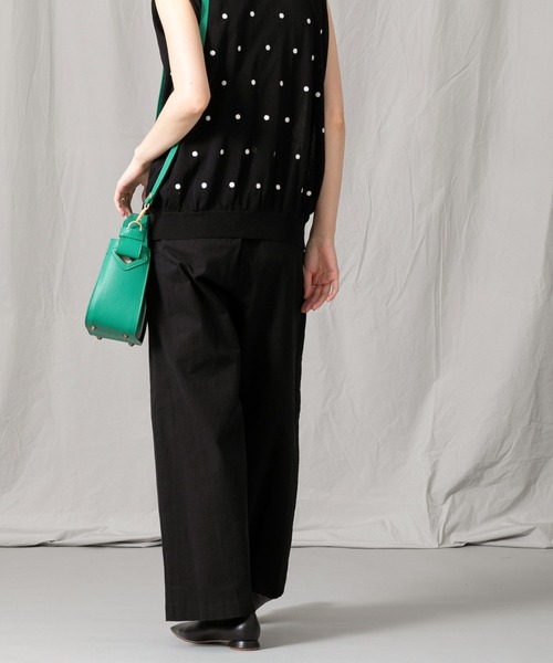 Gready Brilliant（グレディブリリアン）の「Ｃストレッチワイドパンツ（その他パンツ・レディース・ブラック/オフホワイト/ピンク・FREE）」の21枚目の写真