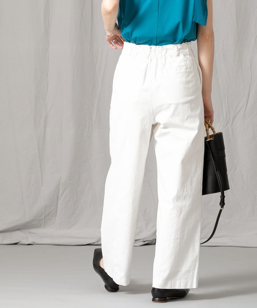 Gready Brilliant（グレディブリリアン）の「Ｃストレッチワイドパンツ（その他パンツ・レディース・ブラック/オフホワイト/ピンク・FREE）」の13枚目の写真