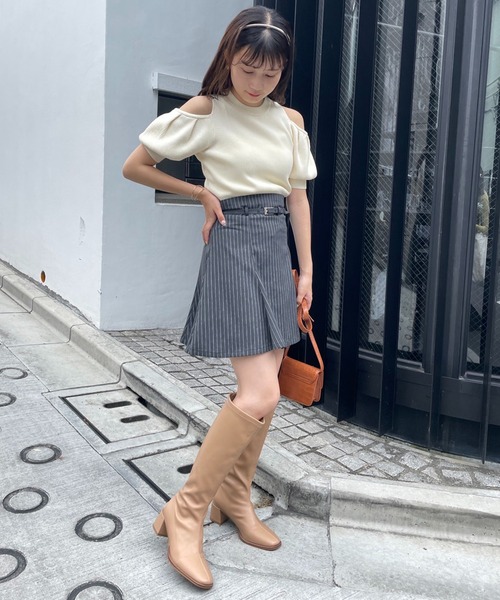 one after another NICE CLAUP（ワンアフターアナザーナイスクラップ）の「【2022AWアイテム】マイクロクロコミニバッグ（ショルダーバッグ・レディース・キャメル/ダークブラウン/レッド・FREE）」の12枚目の写真