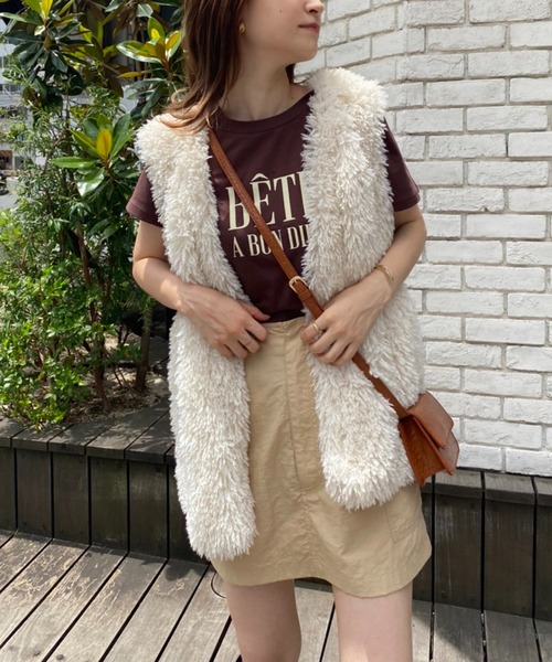 one after another NICE CLAUP（ワンアフターアナザーナイスクラップ）の「【2022AWアイテム】マイクロクロコミニバッグ（ショルダーバッグ・レディース・キャメル/ダークブラウン/レッド・FREE）」の22枚目の写真