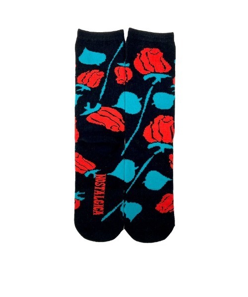 NOSTALGICA（ノスタルジカ）の「【 NOSTALGICA 】 ノスタルジカ オリジナル ジャガードハイソックス A（ソックス/靴下・レディース・その他1/その他2/その他3/その他4/その他5/その他6/その他7・23-25cm）」の14枚目の写真