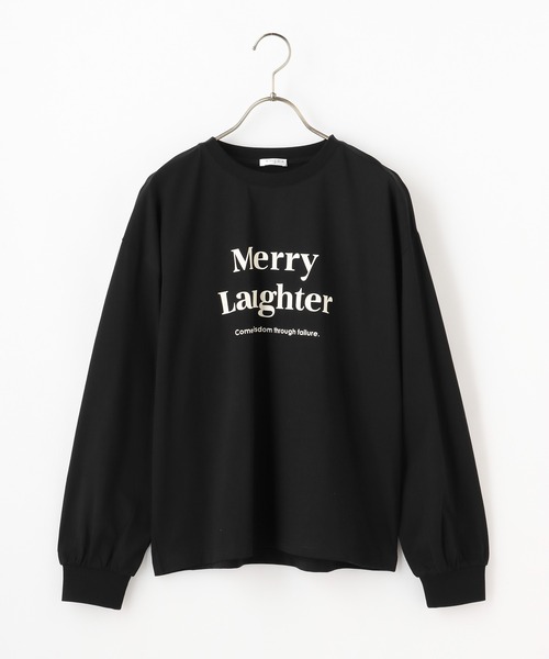 Honeys(ハニーズ)の「ロゴTシャツ(Tシャツ/カットソー・レディース・レッド/ホワイト×レッド/ホワイト/ブラック/グリーン/杢グレー・L/S/M)」の15枚目の写真