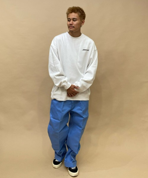 SANTA CRUZ（サンタクルーズ）の「【ムラサキスポーツ別注 WEB限定】SANTACRUZ/サンタクルーズ オーバーサイズ バックロゴ スウェット/スクリ―ミングハンド アーカイブロゴトレーナー 502223307（スウェット・メンズ・ブラック/グレー/ホワイト/グリーン・XL/L/M）」の5枚目の写真