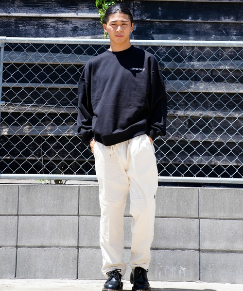 SANTA CRUZ（サンタクルーズ）の「【ムラサキスポーツ別注 WEB限定】SANTACRUZ/サンタクルーズ オーバーサイズ バックロゴ スウェット/スクリ―ミングハンド アーカイブロゴトレーナー 502223307（スウェット・メンズ・ブラック/グレー/ホワイト/グリーン・XL/L/M）」の11枚目の写真