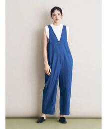 koe | フロントジップオーバーオール＊(サロペット/オーバーオール)