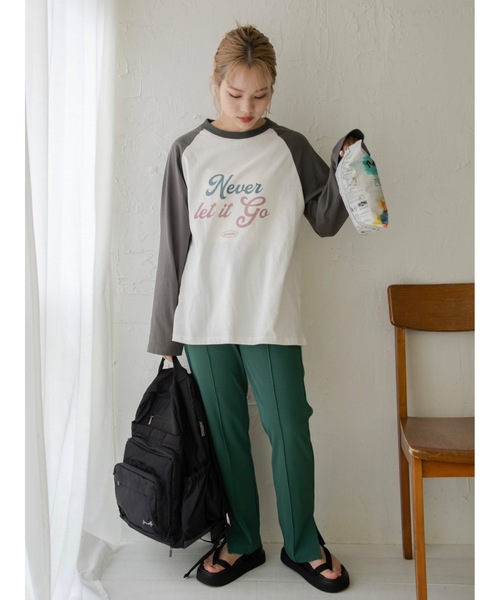 JUMELLE（ジュメロ）の「ロゴラグランT（Tシャツ/カットソー・レディース・ホワイト・FREE）」の5枚目の写真