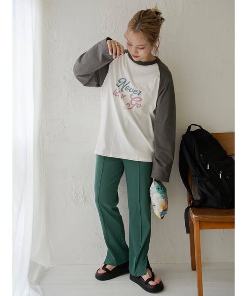 JUMELLE（ジュメロ）の「ロゴラグランT（Tシャツ/カットソー・レディース・ホワイト・FREE）」の10枚目の写真