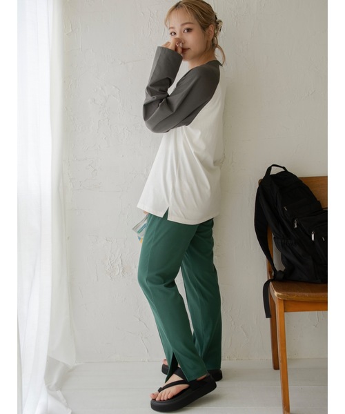 JUMELLE（ジュメロ）の「ロゴラグランT（Tシャツ/カットソー・レディース・ホワイト・FREE）」の11枚目の写真