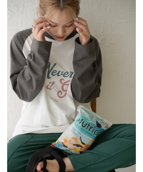 JUMELLE（ジュメロ）の「ロゴラグランT（Tシャツ/カットソー・レディース・ホワイト・FREE）」の14枚目の写真