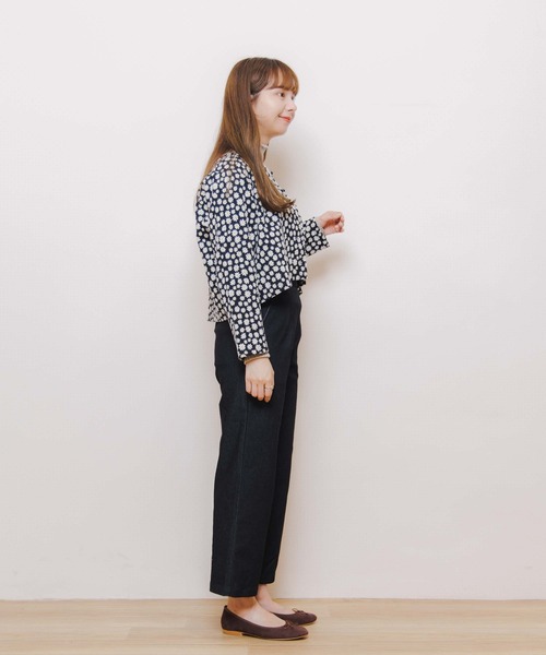 flower（フラワー）の「バックリボンデニム（デニムパンツ・レディース・ネイビー/ブラック・FREE）」の7枚目の写真