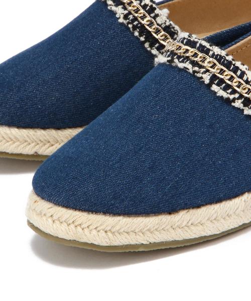 Another Edition（アナザーエディション）の「フリンジテープスリッポン/ AEBC FRNG Tape SlipOn◆（その他シューズ・レディース・オフホワイト/コバルトブルー/ブラック・MEDIUM/SMALL/LARGE）」の5枚目の写真