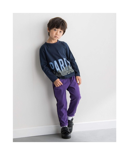 BeBe（ベベ）の「BeBe/ベルト スニーカー (16~21cm)（スニーカー・キッズ・ブラック/グレー・20/21/18/17/19/16）」の4枚目の写真