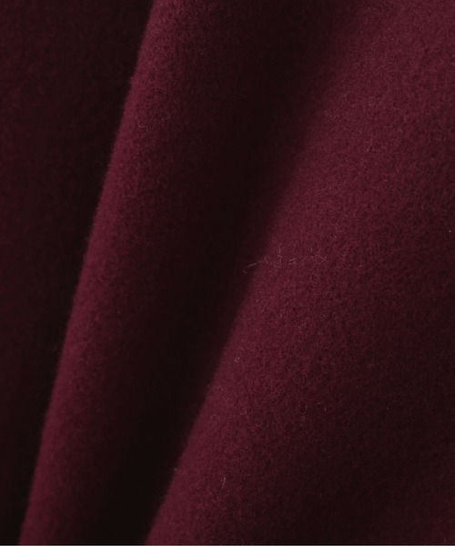 PROPORTION BODY DRESSING（プロポーションボディドレッシング）の「【美人百花11月号タイアップ 休井美郷さん着用商品】ウールトレンチコート / 1212252004（トレンチコート・レディース・パープル/ベージュ系その他/ボルドー/ブラウン・MEDIUM/SMALL）」の8枚目の写真