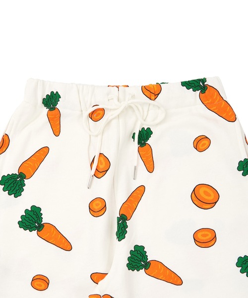 PUNYUS(プニュズ)の「フード総柄スウェットパンツ(スウェットパンツ・レディース・イエロー/オレンジ/グリーン・1/2/4/3)」の6枚目の写真